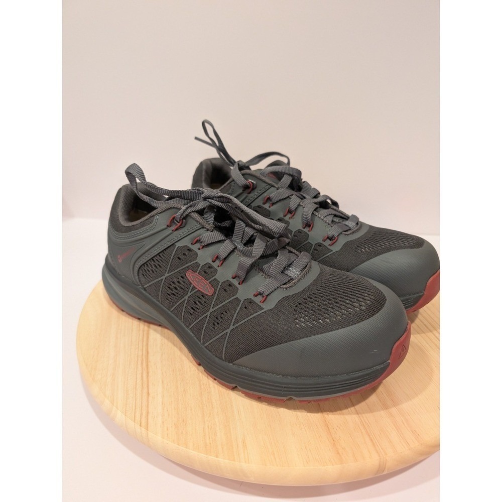 KEEN Utility Vista‎ Energy ESD Athletic Work Shoes Sneakers Womens 9M Black